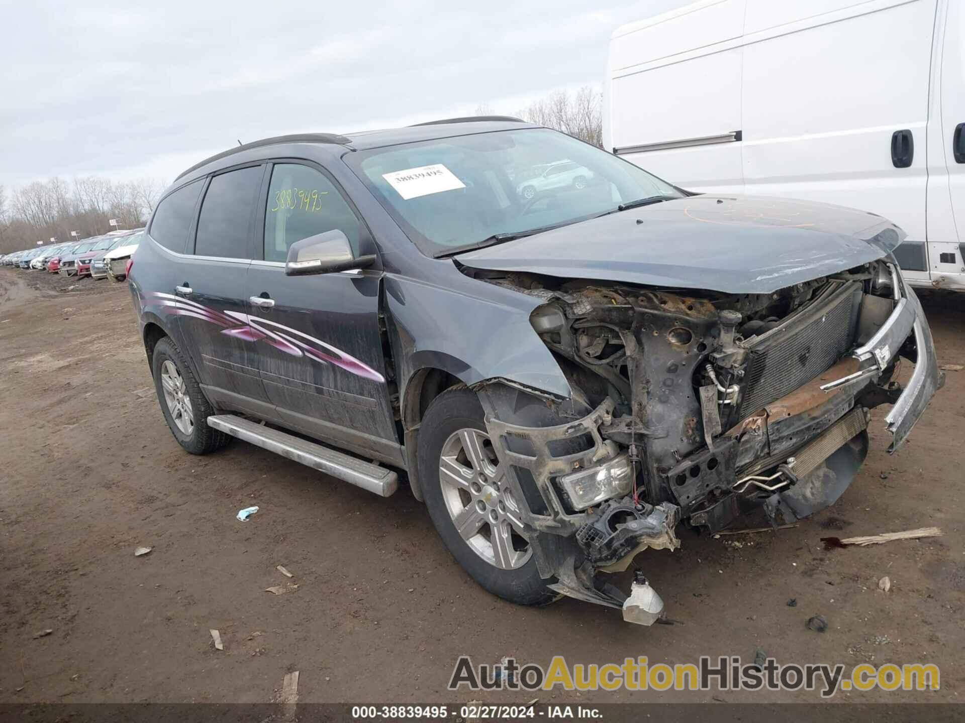 CHEVROLET TRAVERSE LT, 1GNKRJED2BJ144153