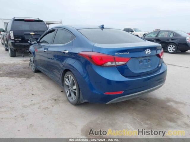 HYUNDAI ELANTRA LIMITED, KMHDH4AEXEU122503