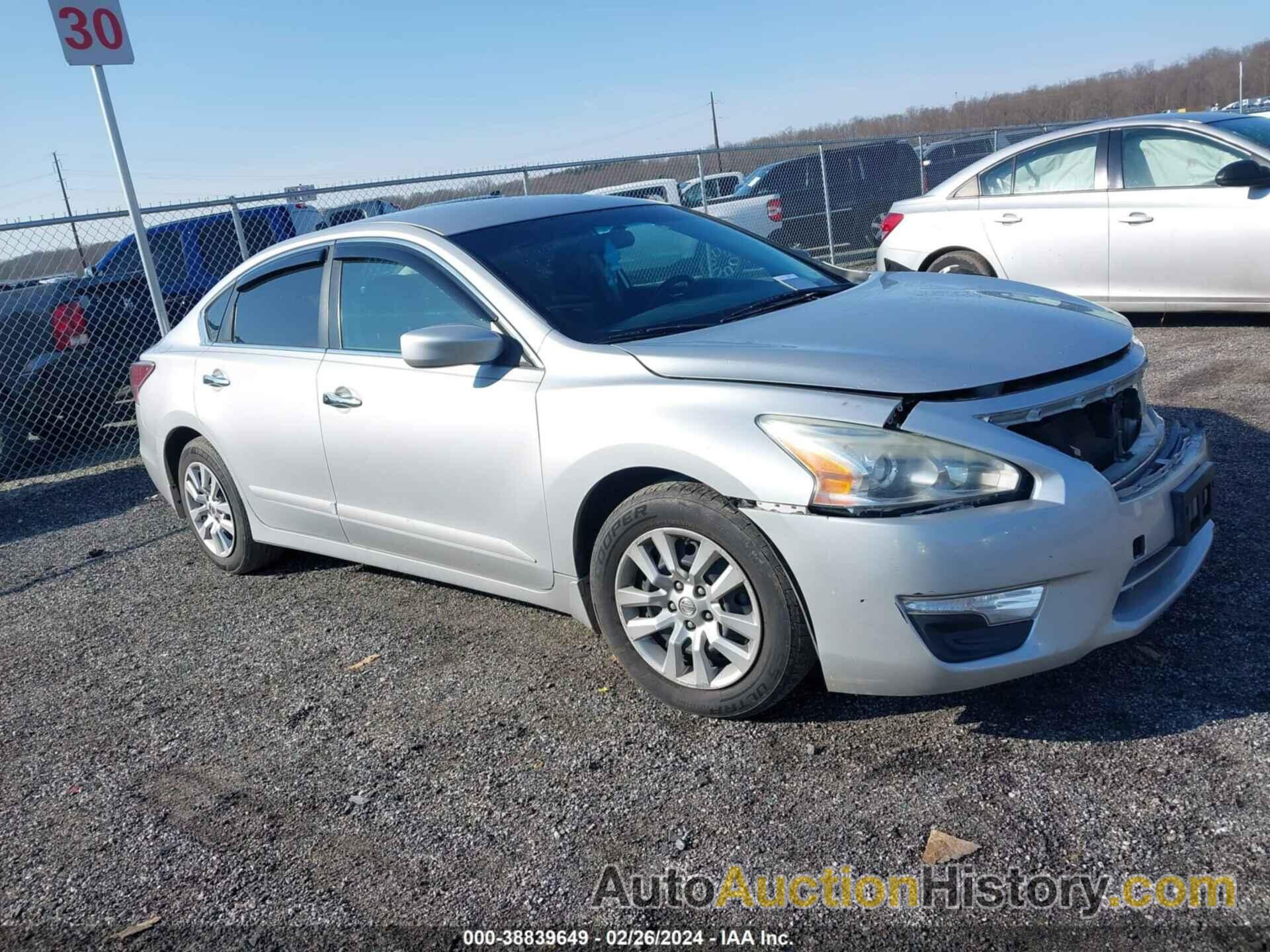 NISSAN ALTIMA 2.5 S, 1N4AL3AP2FC437746