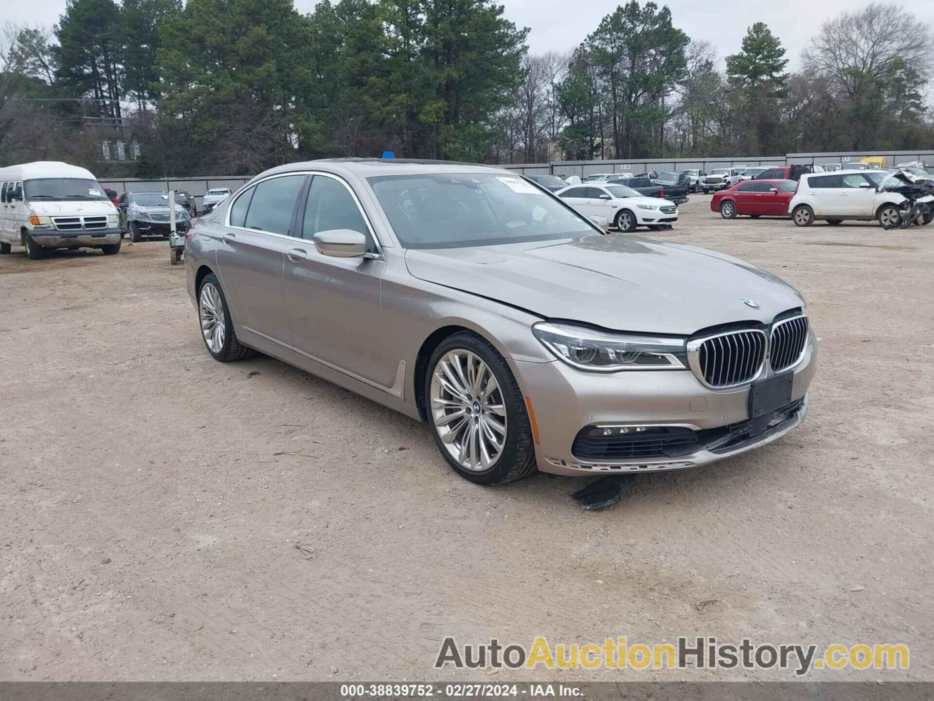 BMW 750I, WBA7F0C33HGM21858