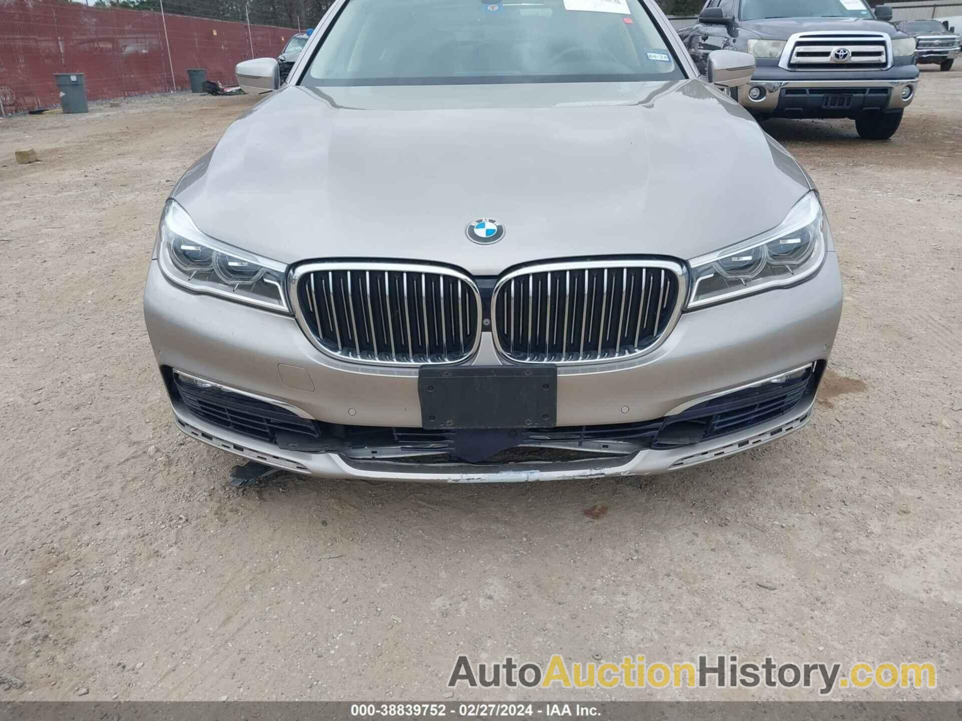 BMW 750I, WBA7F0C33HGM21858