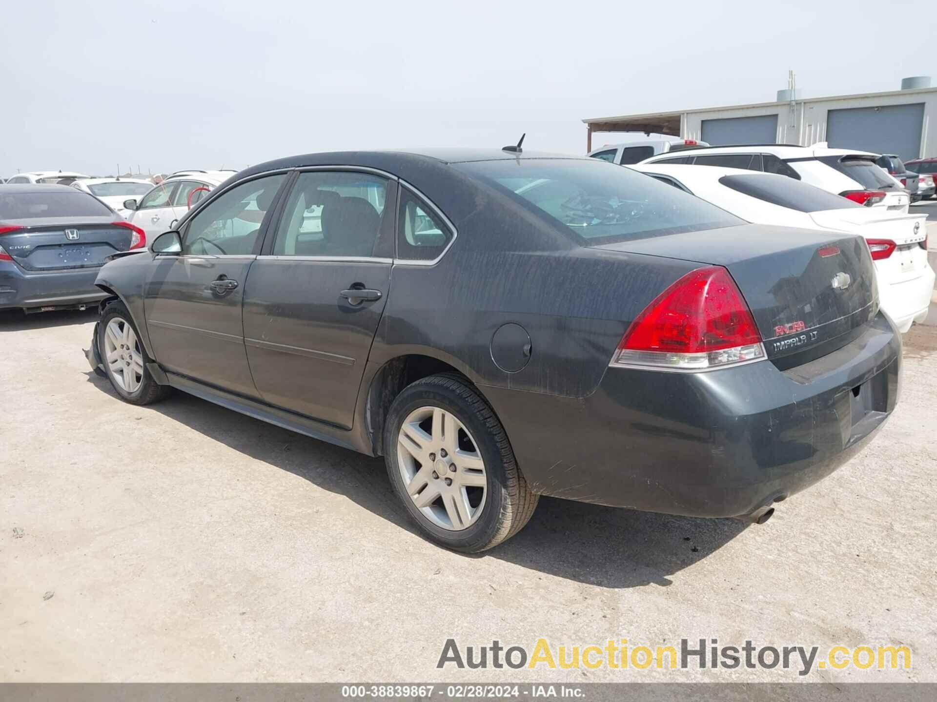 CHEVROLET IMPALA LT, 2G1WG5E30D1109096