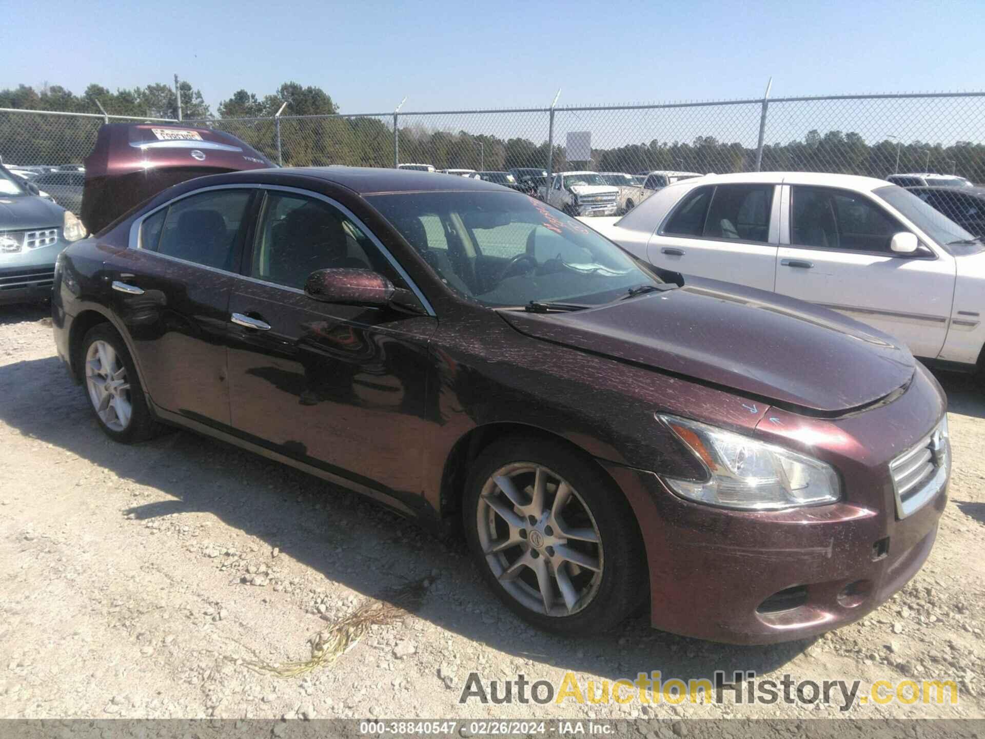 NISSAN MAXIMA 3.5 S, 1N4AA5APXEC433248