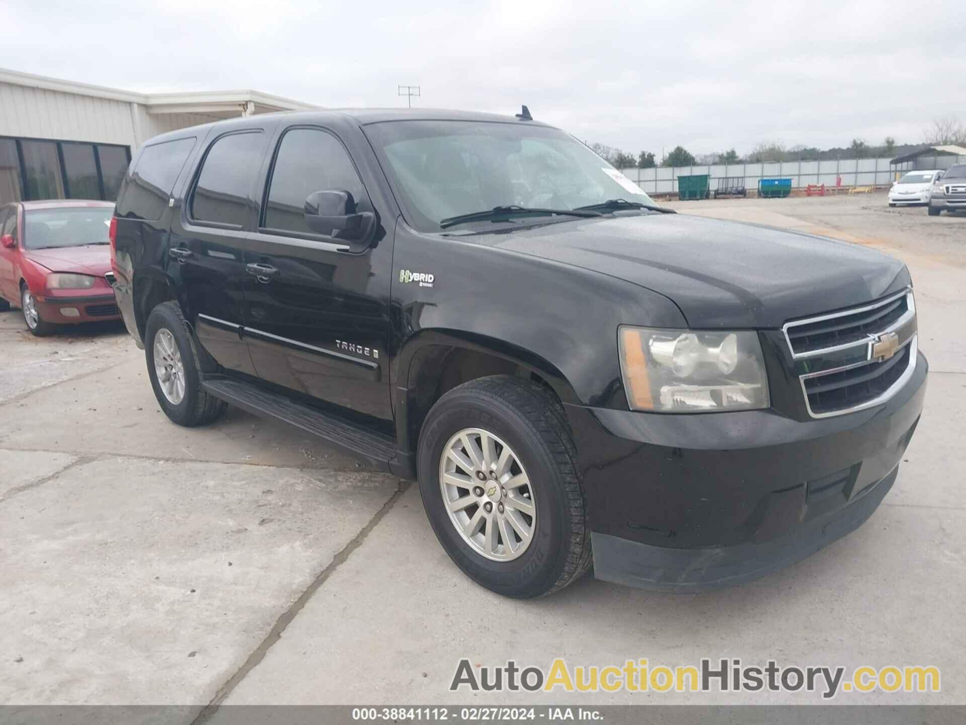 CHEVROLET TAHOE HYBRID, 1GNFK13588R211771