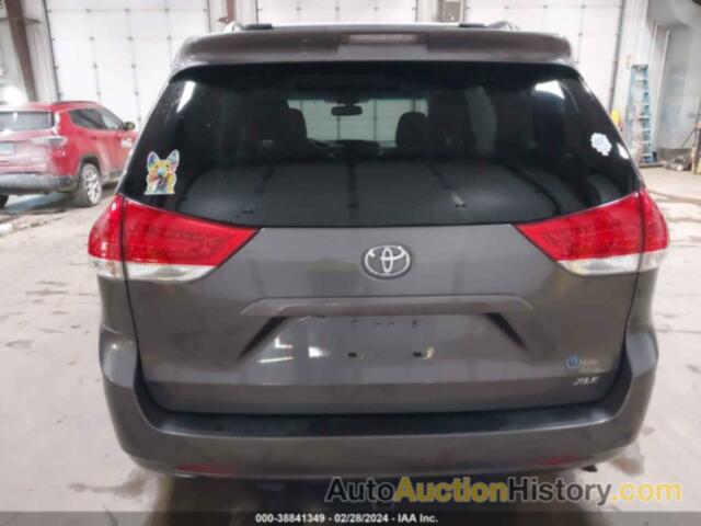 TOYOTA SIENNA XLE V6 8 PASSENGER, 5TDYK3DC1DS293641