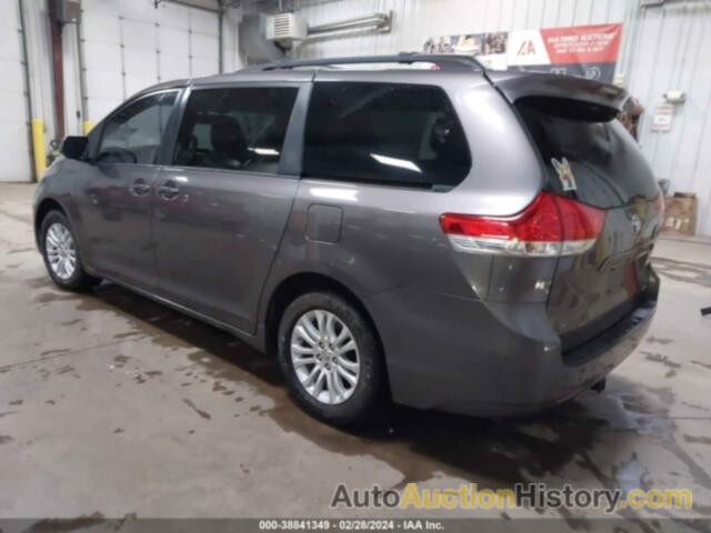 TOYOTA SIENNA XLE V6 8 PASSENGER, 5TDYK3DC1DS293641