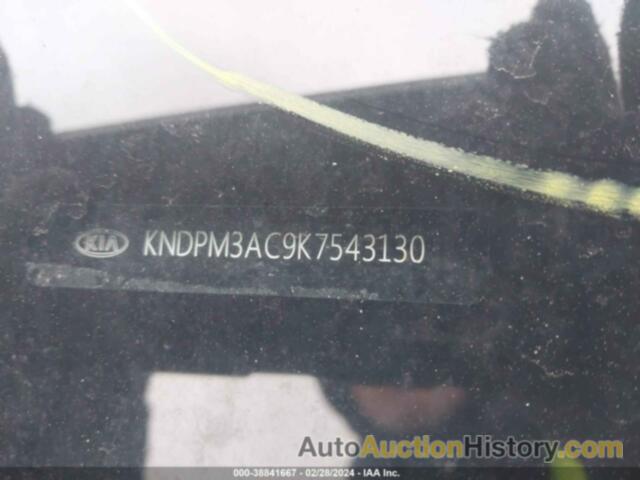 KIA SPORTAGE LX, KNDPM3AC9K7543130