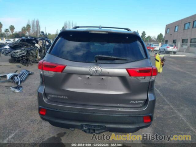 TOYOTA HIGHLANDER SE/XLE, 5TDJZRFH5KS584083