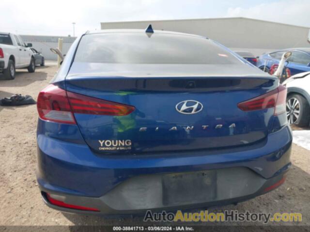 HYUNDAI ELANTRA SEL/VALUE/LIMITED, 5NPD84LF6KH468645