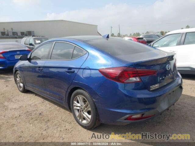 HYUNDAI ELANTRA SEL, 5NPD84LF6KH468645