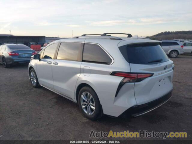 TOYOTA SIENNA LIMITED, 5TDZRKECXNS119724