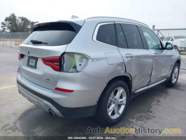 BMW X3 SDRIVE30I, 5UXTY3C04M9H76282