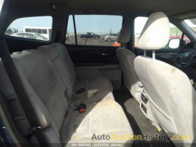 HONDA PILOT LX, 5FNYF5H10HB003036