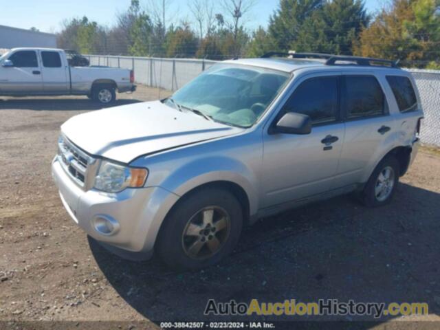 FORD ESCAPE XLT, 1FMCU0D7XBKA21319