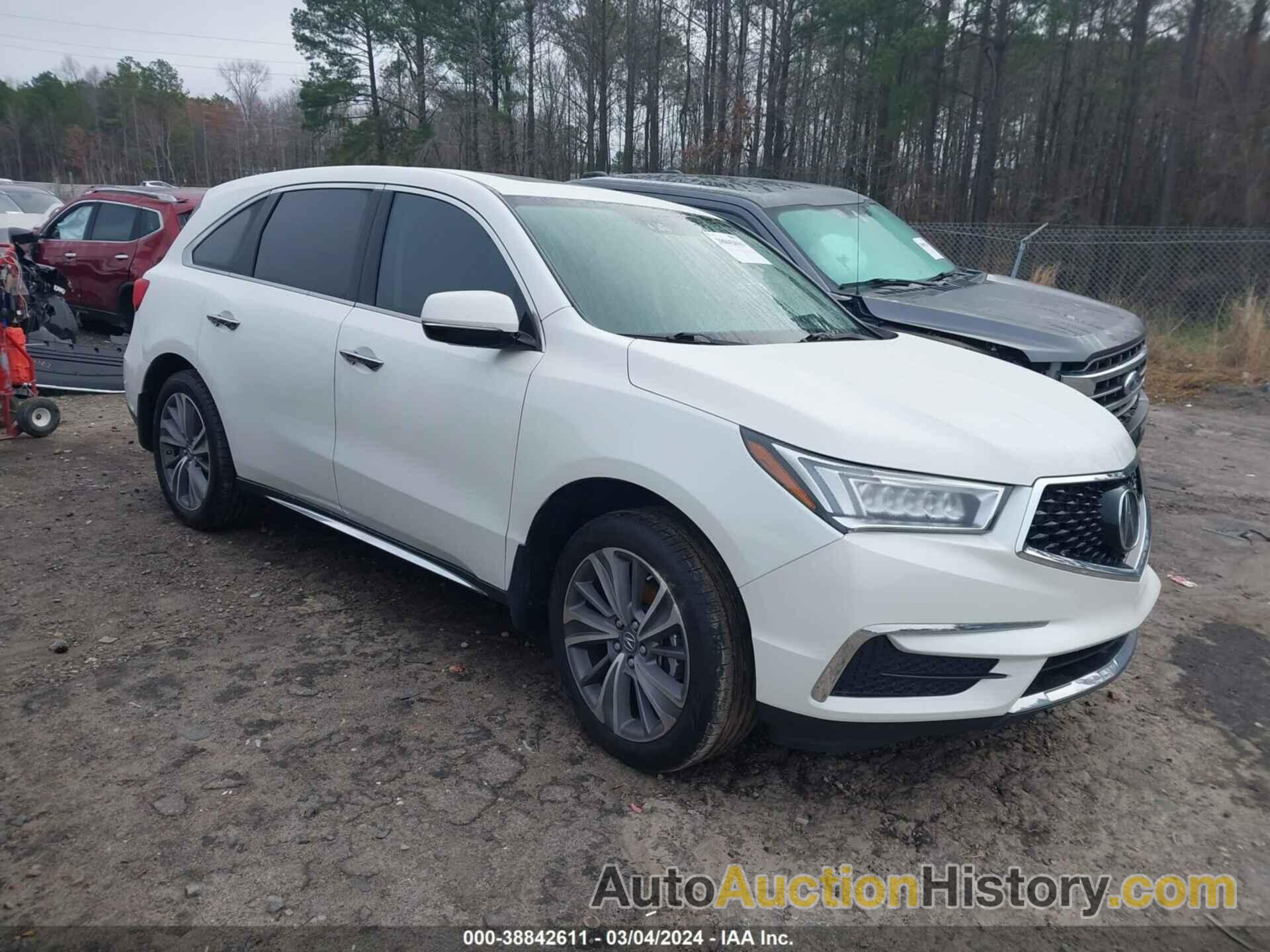 ACURA MDX TECHNOLOGY PACKAGE   ACURAWATCH PLUS PKG, 5J8YD4H56JL002741