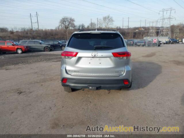 TOYOTA HIGHLANDER XLE, 5TDJZRFH7JS490737