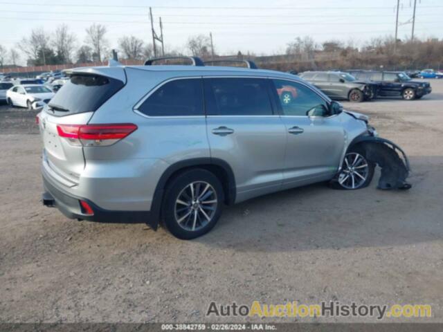 TOYOTA HIGHLANDER XLE, 5TDJZRFH7JS490737