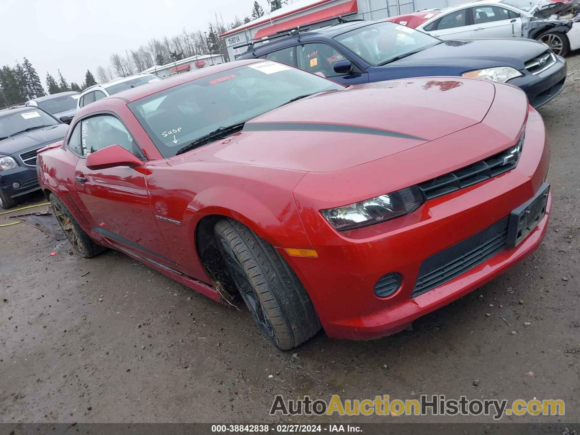 CHEVROLET CAMARO 2LS, 2G1FB1E34F9132375