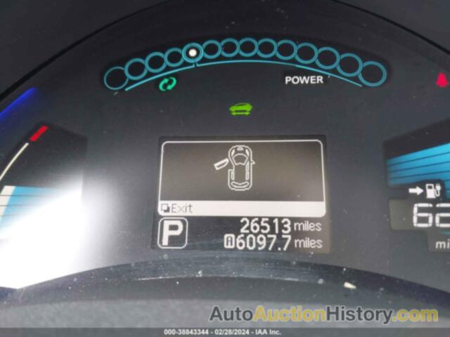 NISSAN LEAF SV, 1N4BZ0CP2GC307255