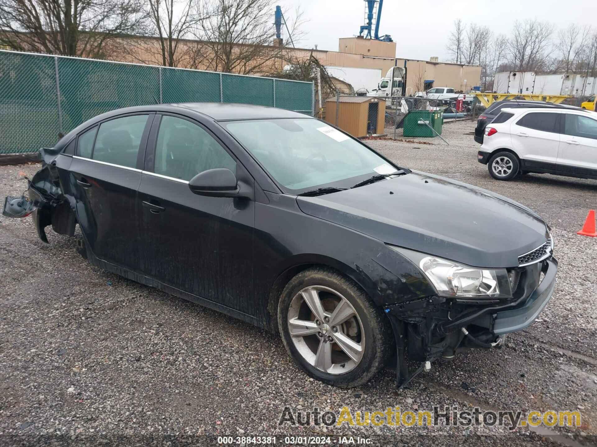 CHEVROLET CRUZE 2LT AUTO, 1G1PE5SB5E7224142