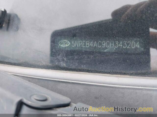 HYUNDAI SONATA GLS, 5NPEB4AC9CH343204