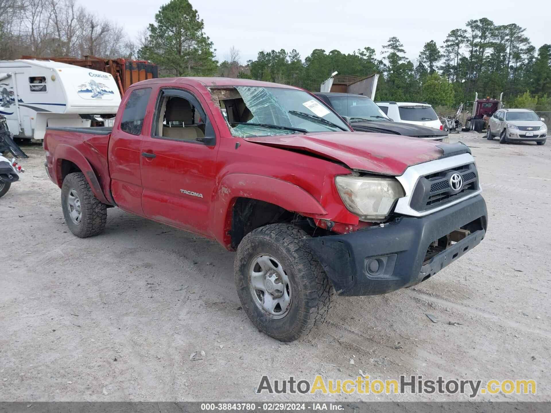 TOYOTA TACOMA, 5TFUX4EN0CX008832