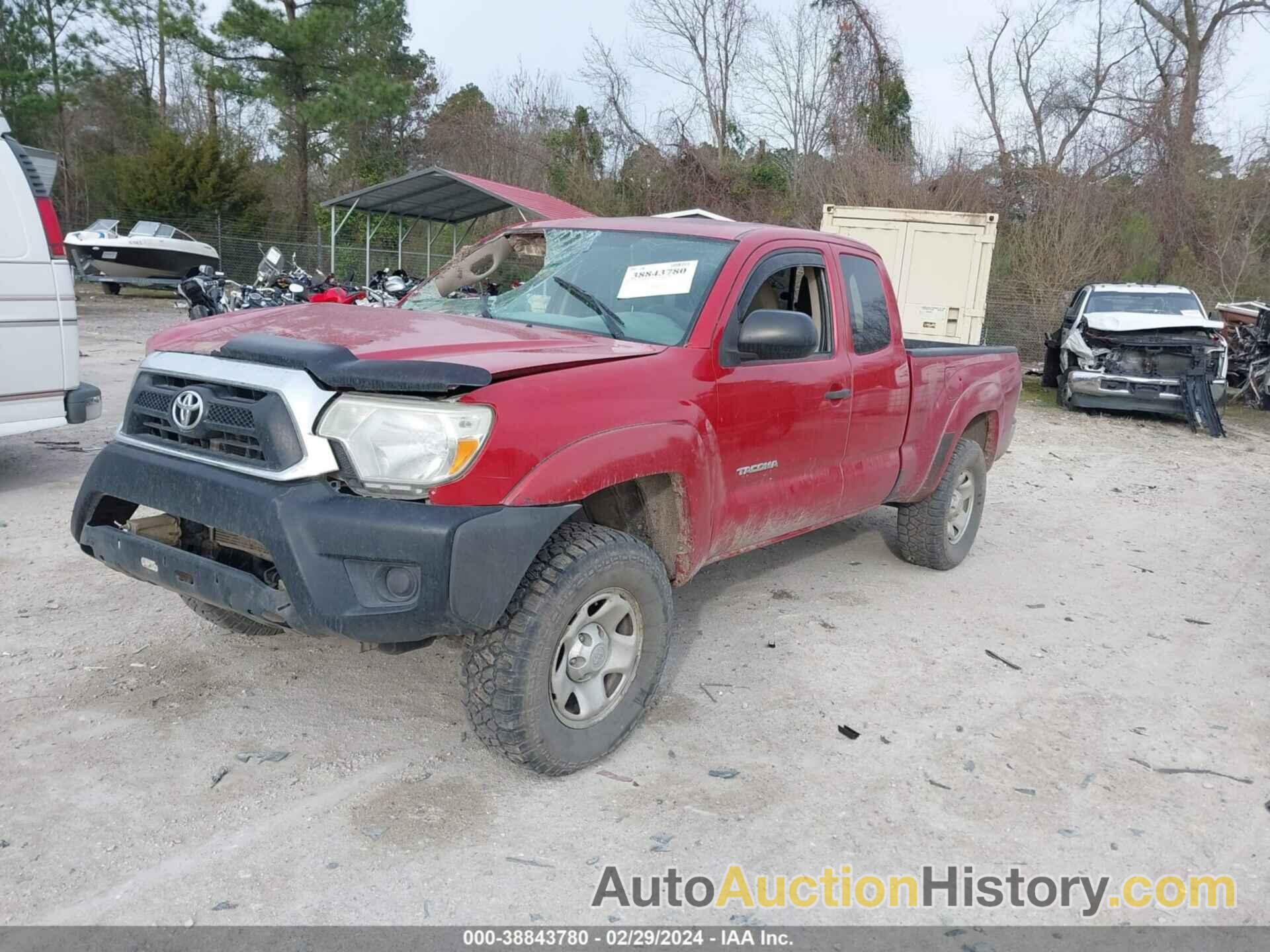 TOYOTA TACOMA, 5TFUX4EN0CX008832