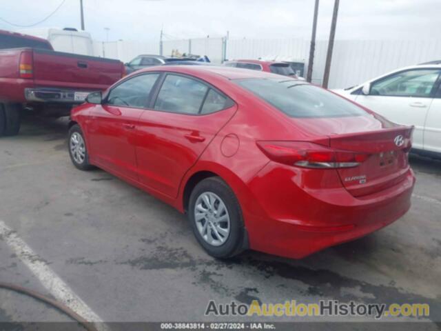 HYUNDAI ELANTRA SE, 5NPD74LF0JH342993