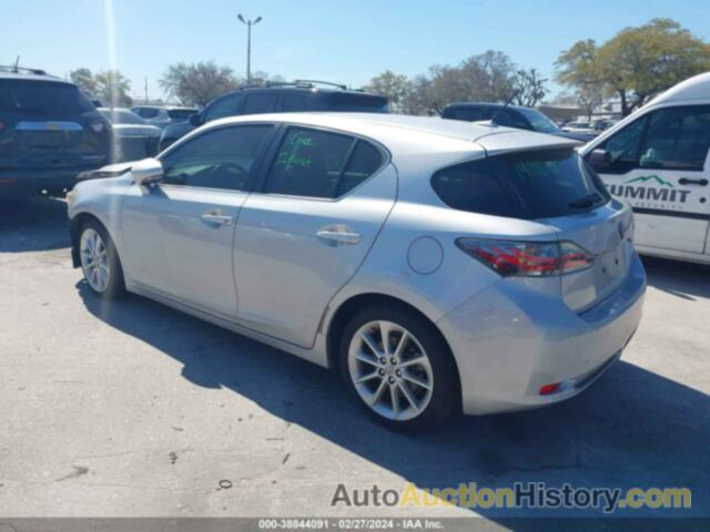 LEXUS CT 200H 200, JTHKD5BH0B2029744