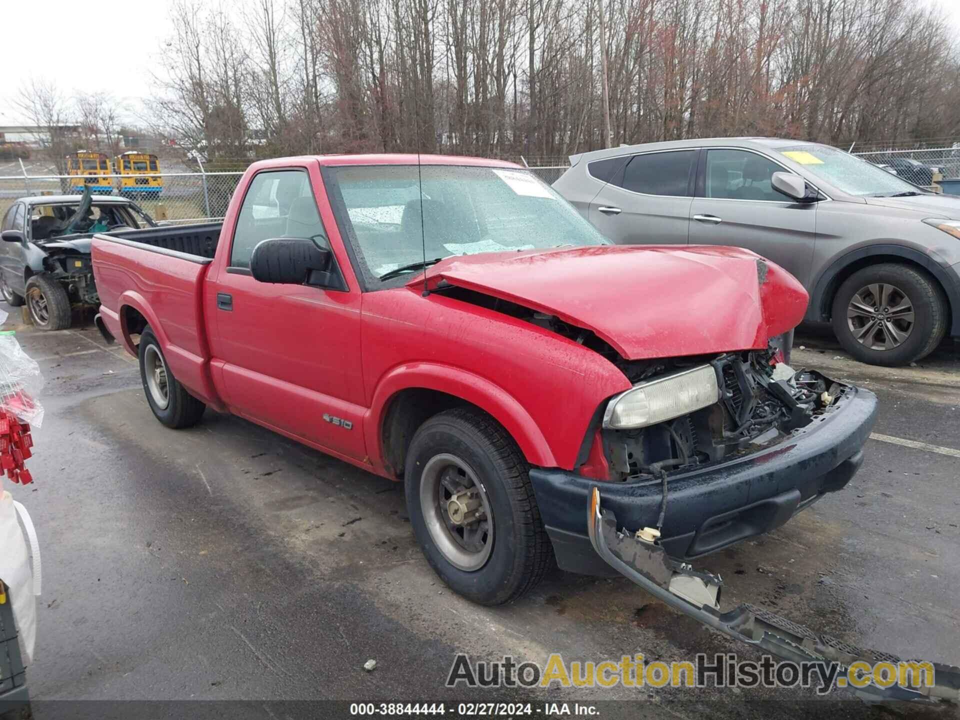 CHEVROLET S-10 FLEETSIDE, 1GCCS1446W8229951