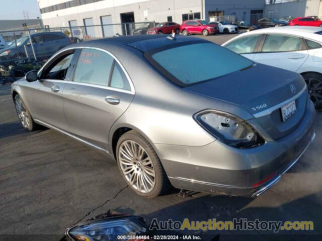 MERCEDES-BENZ S 560, WDDUG8DB2KA494937