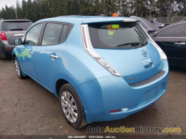 NISSAN LEAF S, 1N4AZ0CP2FC310442