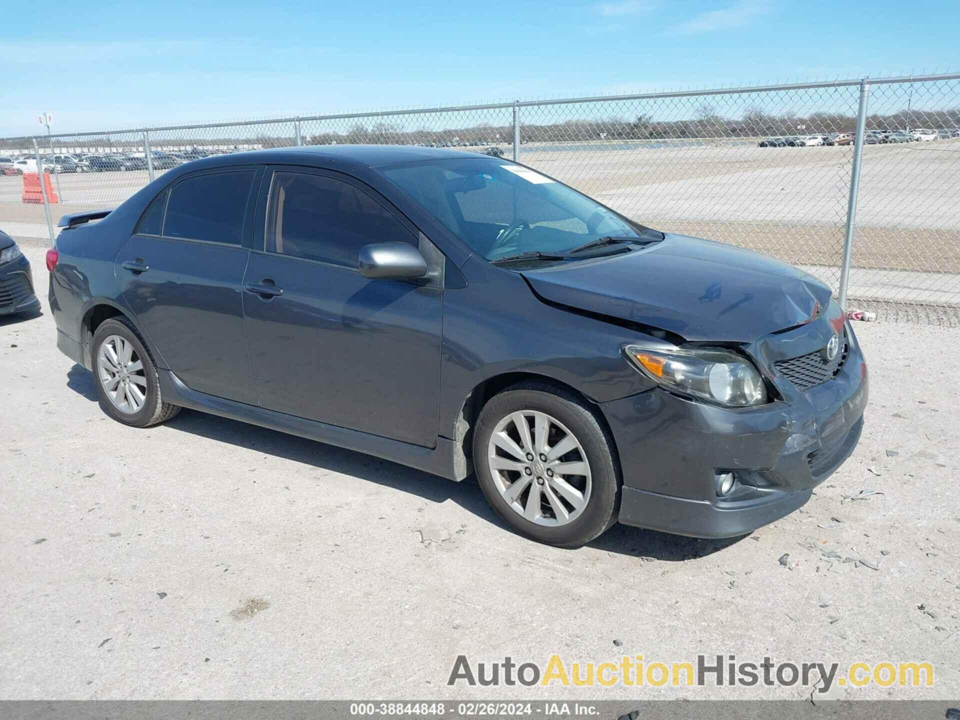 TOYOTA COROLLA S, 2T1BU4EE2AC455299