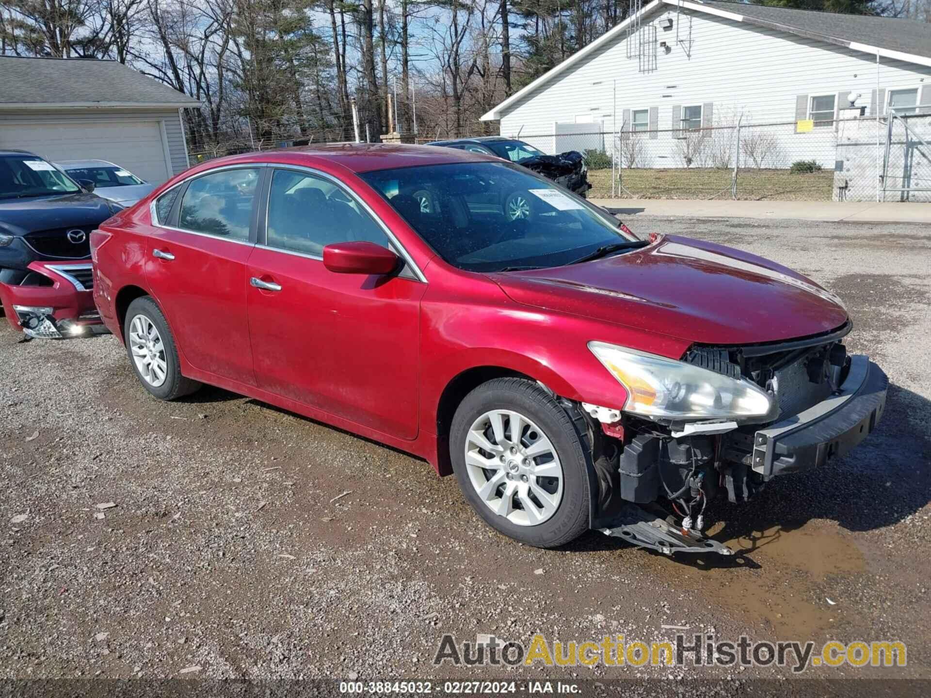 NISSAN ALTIMA 2.5 S, 1N4AL3AP2DC206391