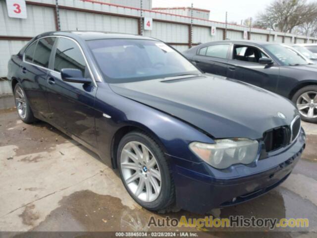 BMW 745I, WBAGL63584DP73245