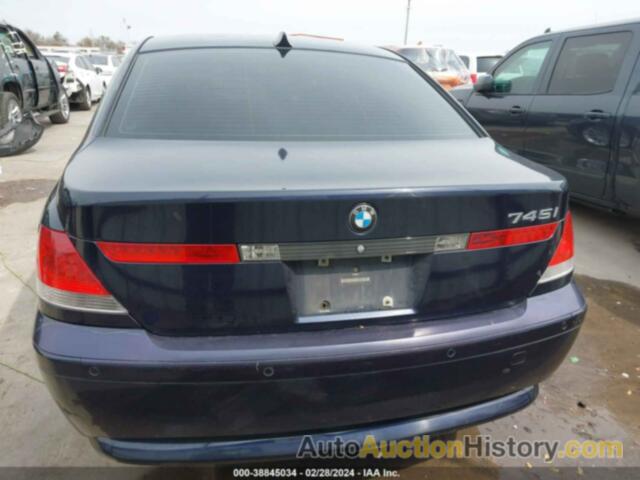 BMW 745I, WBAGL63584DP73245