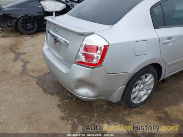 NISSAN SENTRA 2.0 S, 3N1AB6AP8CL739267