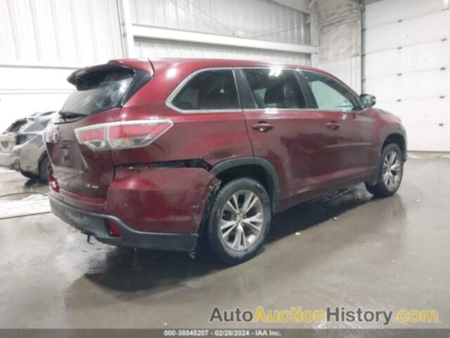 TOYOTA HIGHLANDER LE PLUS V6, 5TDBKRFH3ES022129