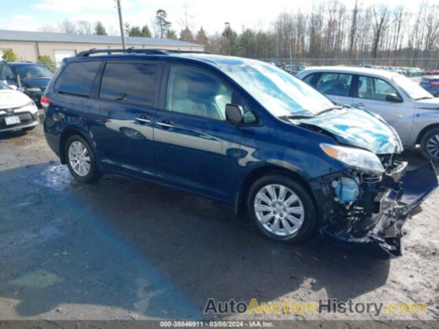 TOYOTA SIENNA XLE, 5TDDK3DC3BS022849