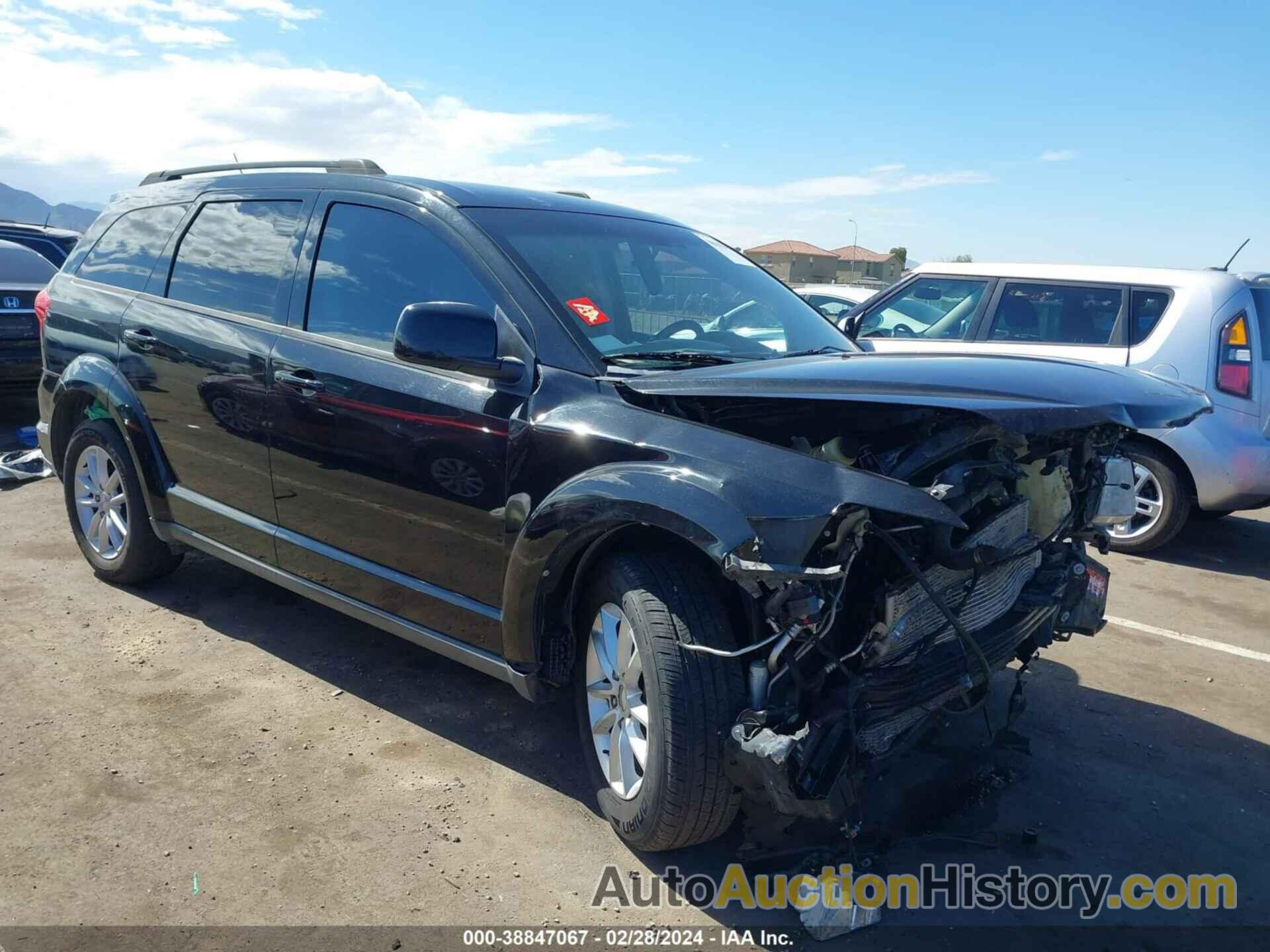 DODGE JOURNEY SXT, 3C4PDCBB2DT713817