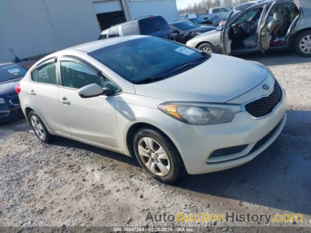 KIA FORTE LX, KNAFK4A61E5184712