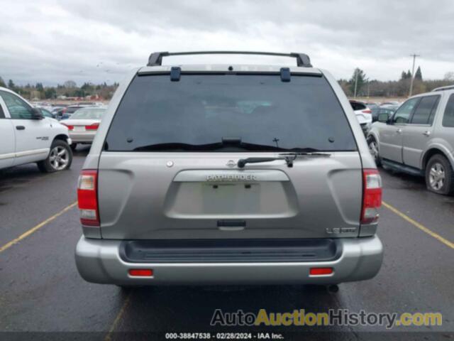 NISSAN PATHFINDER LE, JN8DR09Y21W576157