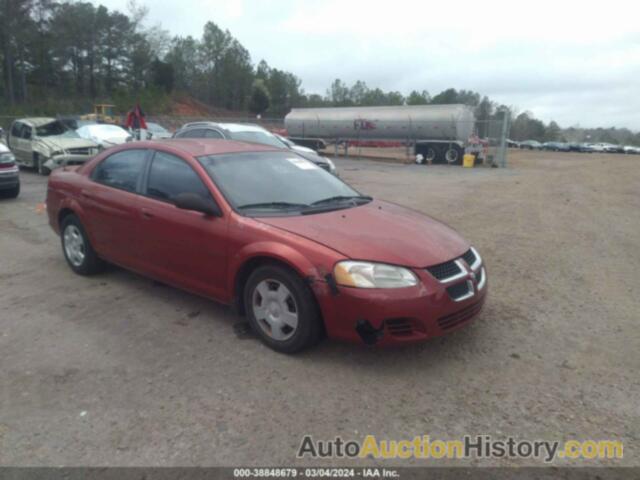 DODGE STRATUS SXT, 1B3EL46X66N217302