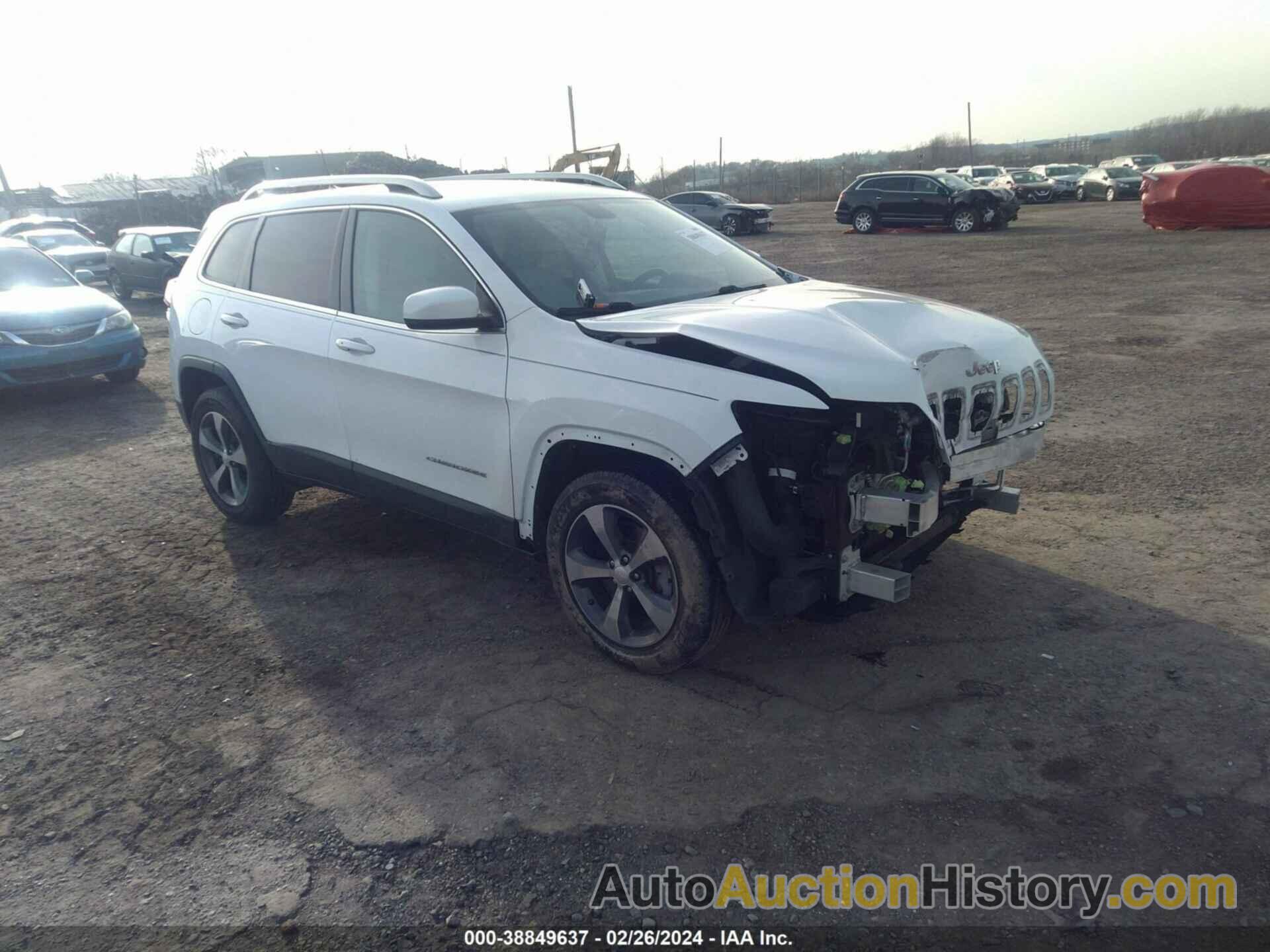 JEEP CHEROKEE LIMITED 4X4, 1C4PJMDX2KD125989