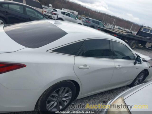 TOYOTA AVALON HYBRID XLE, 4T1A21FB4LU015669