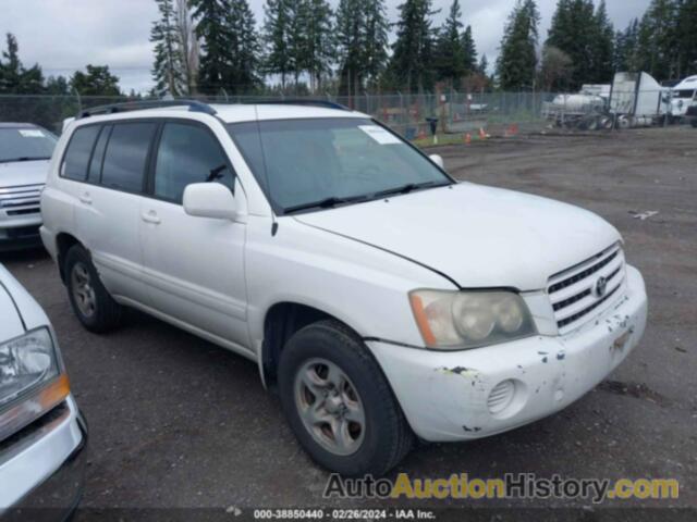 TOYOTA HIGHLANDER, JTEGD21A020033505