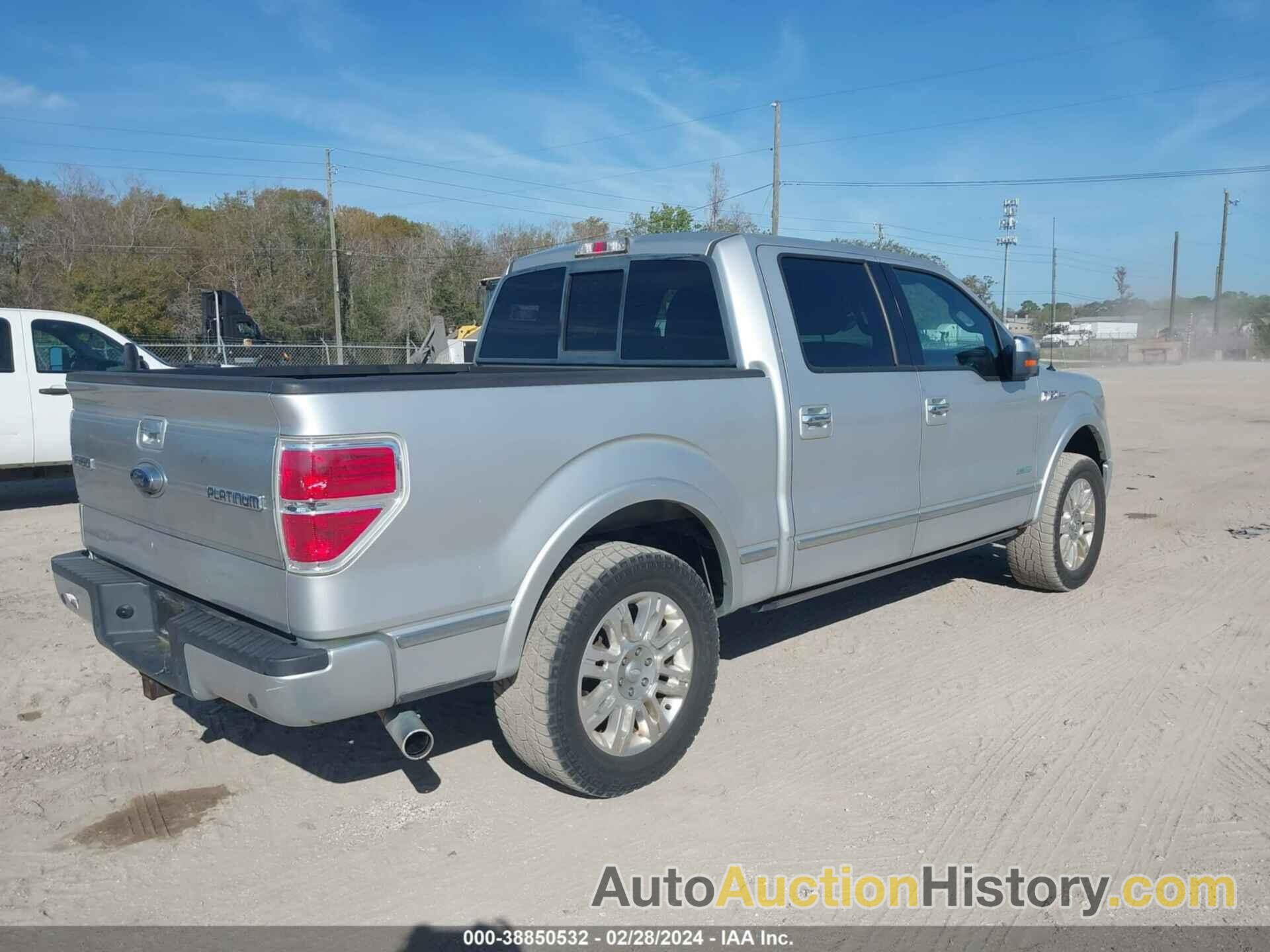 FORD F-150 PLATINUM, 1FTFW1CT3DFC39596