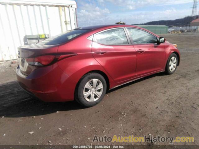 HYUNDAI ELANTRA SE, 5NPDH4AE2GH687331