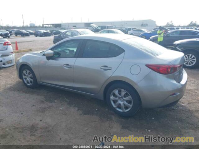 MAZDA MAZDA3 I SPORT, JM1BM1U78E1167783