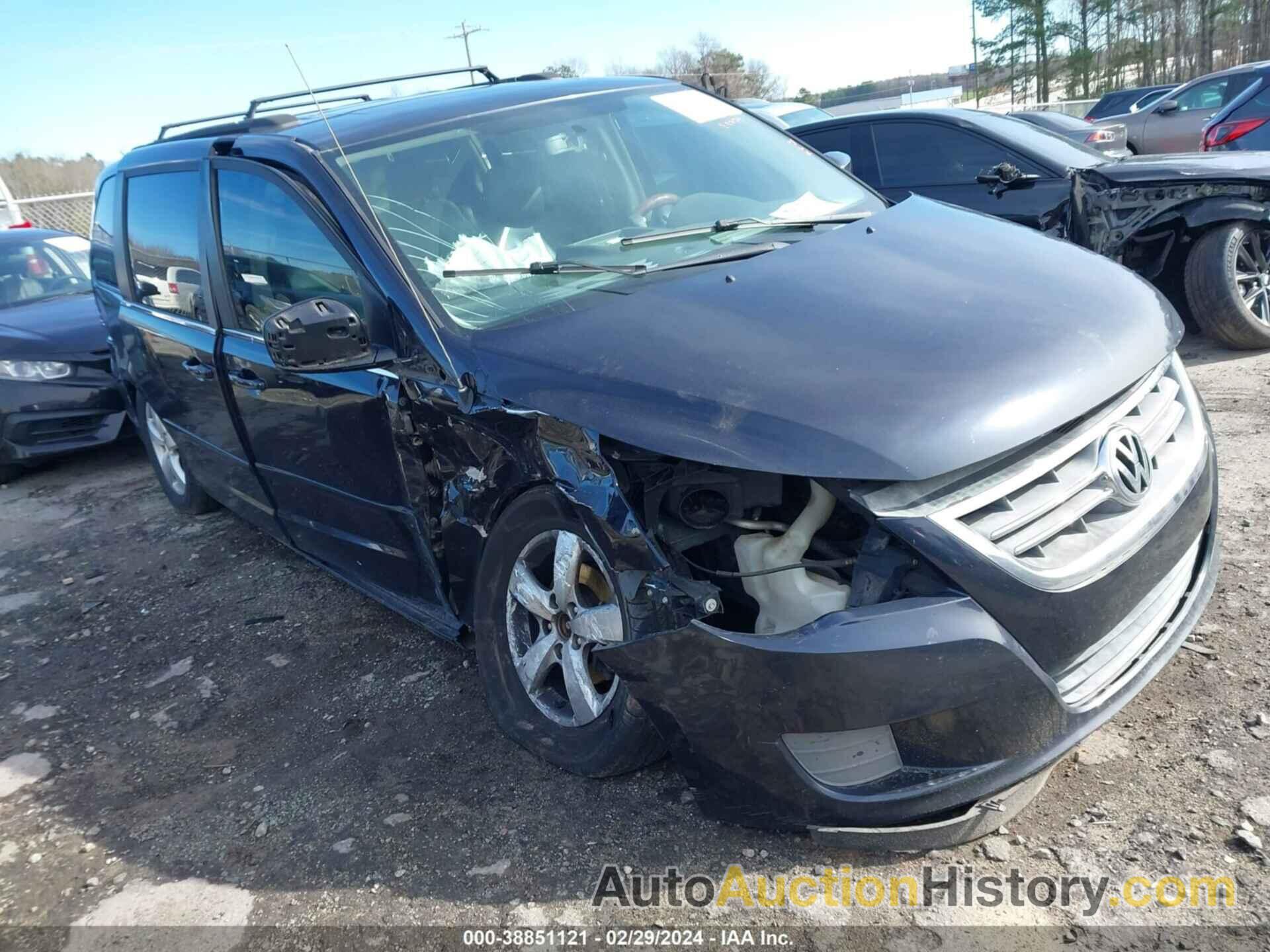 VOLKSWAGEN ROUTAN SEL, 2V4RW5DG4BR691462